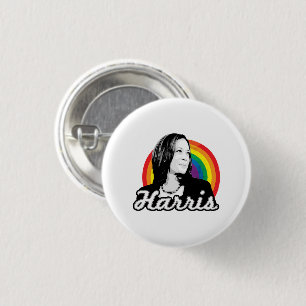 Rainbow Harris Button