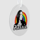 Rainbow Harris Ornament (Vorderseite)