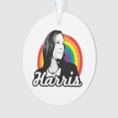 Rainbow Harris Ornament (Vorderseite)