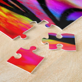 Rainbow-Hartglas-Farbiger Extravaganter Spaß Puzzle (Seite)