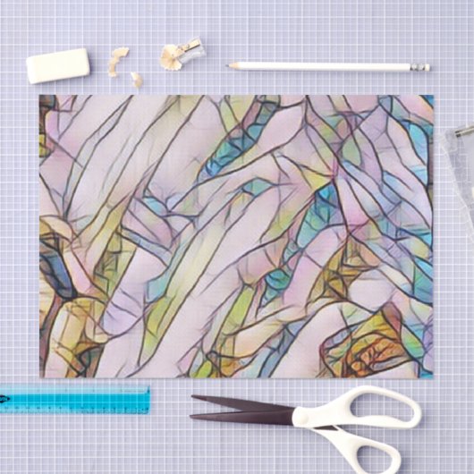 Rainbow-Hartglas Seidenpapier (Handwerk)