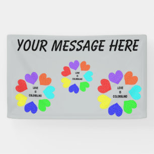 Rainbow Harts Custom Banner der interrassischen Li