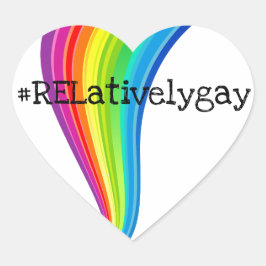 Rainbow Hashtag Stickers