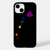 Rainbow Hawaii Case-Mate iPhone Hülle (Rückseite)
