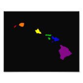 Rainbow Hawaii Fotodruck (Vorne)