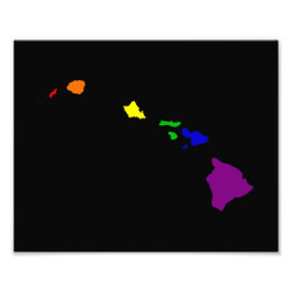 Rainbow Hawaii Fotodruck