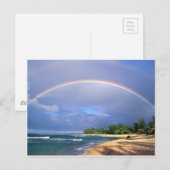 rainbow-hawaii.jpg postkarte (Vorne/Hinten)