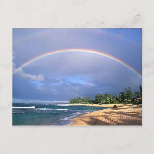 rainbow-hawaii.jpg postkarte (Vorderseite)