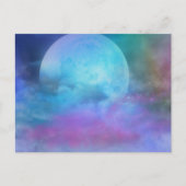 Rainbow Haze Postcard Feiertagspostkarte (Vorderseite)