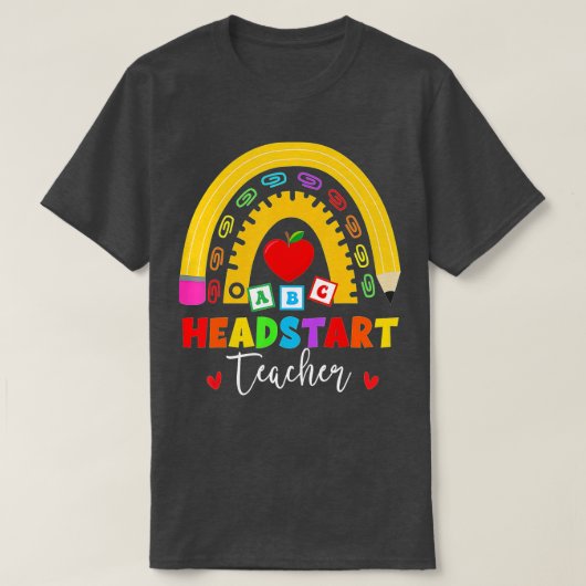 Rainbow Head Startsacher - Starttag T-Shirt (Design vorne)