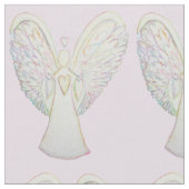 Rainbow Hearguardian Angel Kunststoffe Stoff (Nahaufnahme)