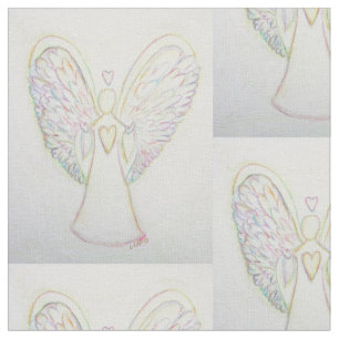 Rainbow Hearguardian Angel Kunststoffe Stoff