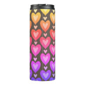 Rainbow Hearmal Thermal Tumbler Thermosbecher (Rückseite)