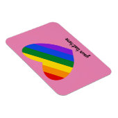 Rainbow Heart #1 Magnet (Rechte Seite)