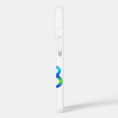 Rainbow Heart and Lily Case-Mate iPhone Hülle (Rückseite / Links)