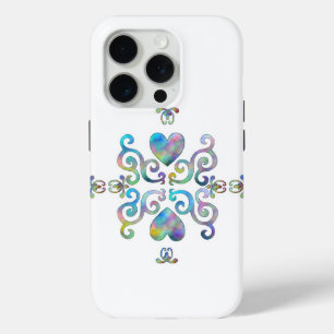 Rainbow Heart and Lily Case-Mate iPhone Hülle