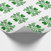 Rainbow Heart and Lily Geschenkpapier (Ecke)