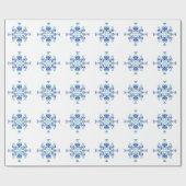 Rainbow Heart and Lily Geschenkpapier (Flach)