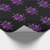Rainbow Heart and Lily Geschenkpapier (Ecke)