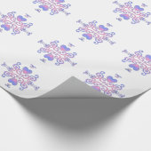 Rainbow Heart and Lily Geschenkpapier (Ecke)