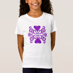 Rainbow Heart and Lily T-Shirt