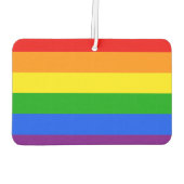 "RAINBOW HEART" AUTOLUFTERFRISCHER (Rückseite)