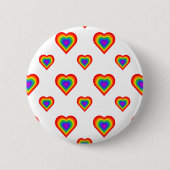Rainbow Heart Button (Vorderseite)
