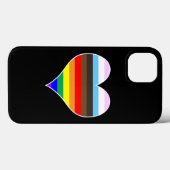 Rainbow Heart Case-Mate iPhone Case (Rückseite (Horizontal))