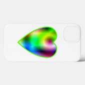 Rainbow Heart Case-Mate iPhone Hülle (Rückseite (Horizontal))