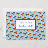 Rainbow Heart Einladung (Vorderseite)