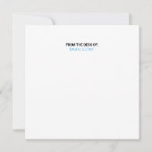 Rainbow Heart Einladung (Rückseite)