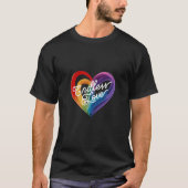 Rainbow Heart Endless Love T-Shirt (Vorderseite)