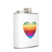 Rainbow Heart Flachmann (Rechts)