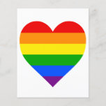 "RAINBOW HEART" FLYER<br><div class="desc">Flyer "RAINBOW HEART"</div>