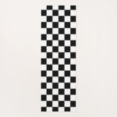 Rainbow Heart Grid Pattern Yogamatte (Rückseite)