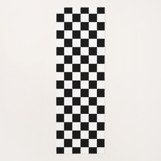 Rainbow Heart Grid Pattern Yogamatte (Rückseite)