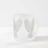 Rainbow Heart Guardian Angel Coffee Cup oder Tasse (VorderseiteRechts)