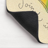 Rainbow Heart in Liebe Mousepad (Ecke)