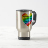 RAINBOW HEART JOHN 15:12 DESIGN REISEBECHER (VorderseiteRechts)