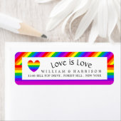 Rainbow Heart Liebe ist Liebe Hochzeit (Insitu)