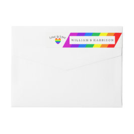 Rainbow Heart Liebe ist Liebe Hochzeit