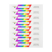 Rainbow Heart Liebe ist Liebe Hochzeit (Bogen)