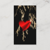 Rainbow Heart mit Flash Visitenkarte (Rückseite)