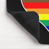 Rainbow Heart Mousepad (Ecke)