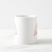 Rainbow Heart Nana Gift Kaffeetasse (Mittel)