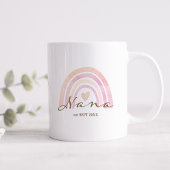 Rainbow Heart Nana Gift Kaffeetasse