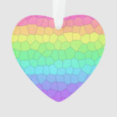 Rainbow Heart Ornament (Rückseite)
