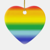 Rainbow Heart Ornament (Hinten)