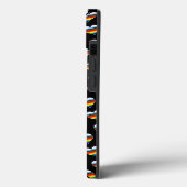 Rainbow Heart Pattern Case-Mate iPhone Case (Rückseite / Links)