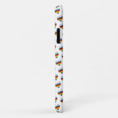 Rainbow Heart Pattern Case-Mate iPhone Case (Hinten/Rechts)